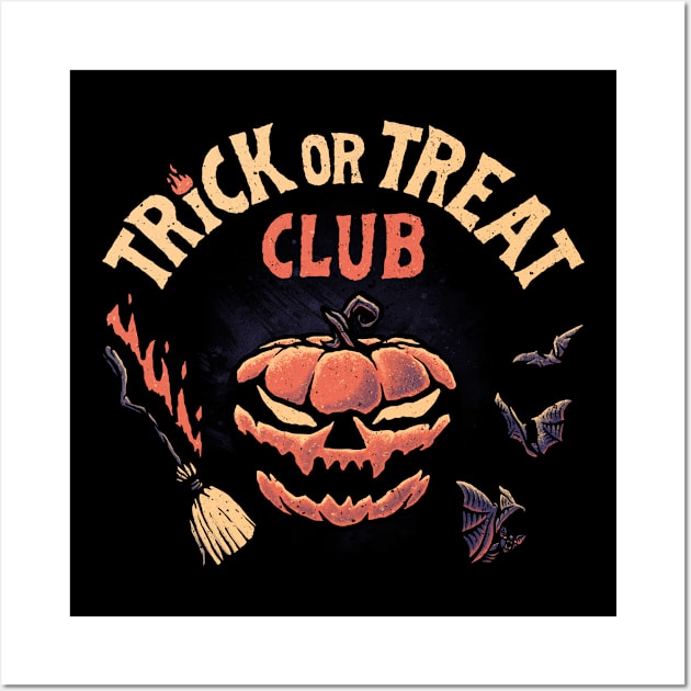 Trick or Treat Club Wall Art by teesgeex